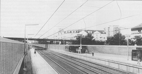 Unterschlei&szlig;heim nach dem oberirdischen Bahnausbau!