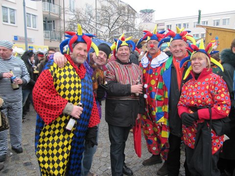 es wird gefeiert