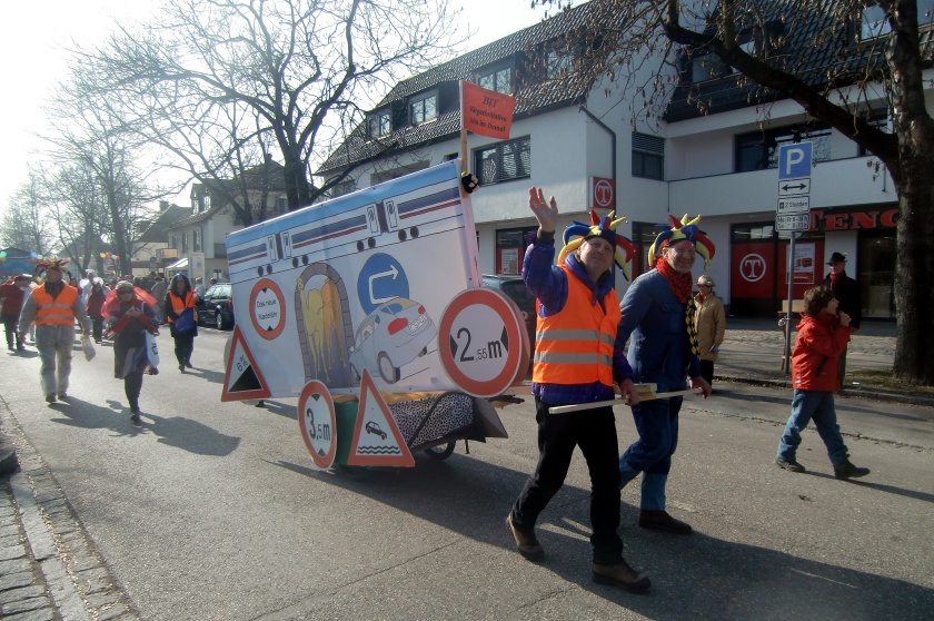 unterwegs in der Bezirksstra�e